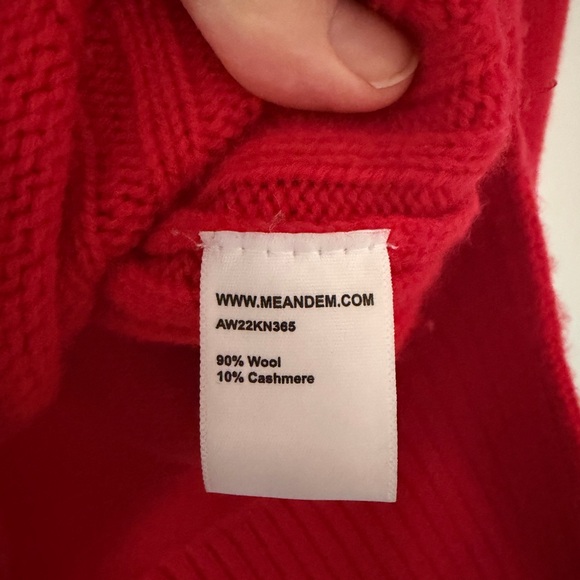 Me + em wool cashmere sweater - Picture 7 of 7